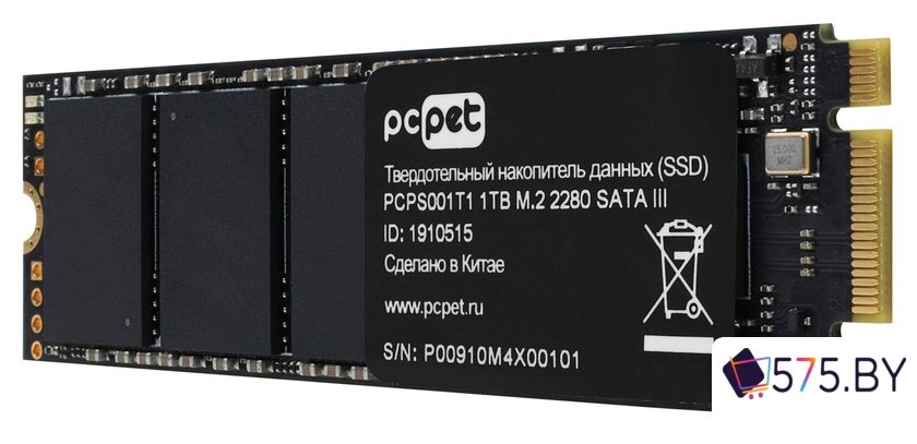 SSD PC Pet 1TB PCPS001T1 в магазине 575.by