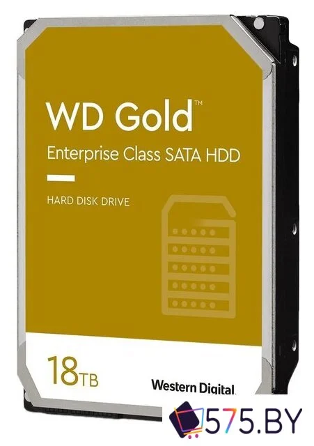 Жесткий диск WD Gold 18TB WD181KRYZ в магазине 575.by
