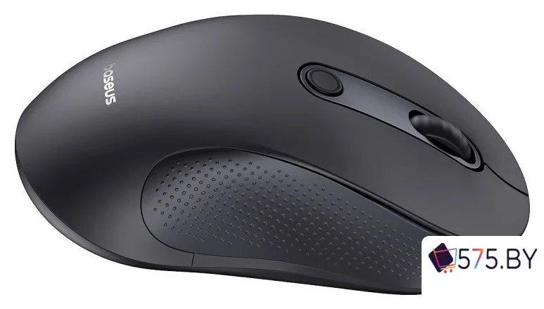Мышь Baseus F02 Ergonomic Wireless Mouse (черный, без батарейки в комплекте) в магазине 575.by
