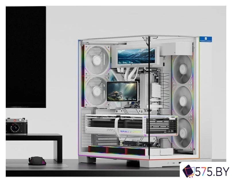 Система жидкостного охлаждения для процессора Thermalright Levita Vision 360 ARGB (белый) в магазине 575.by
