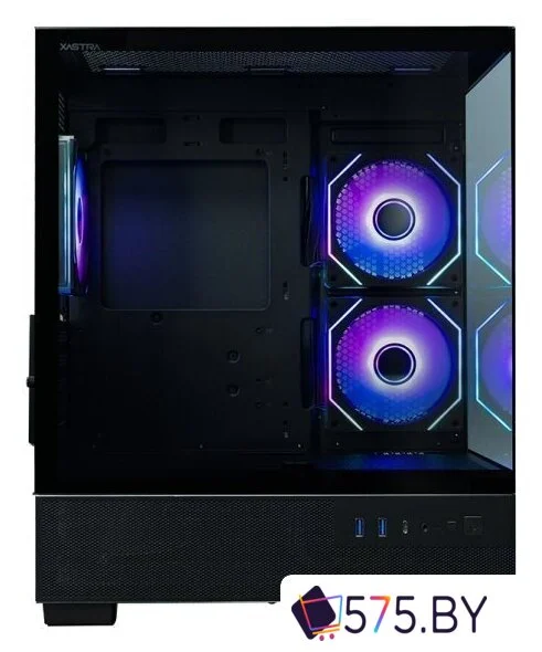 Корпус XASTRA Q400M 3ARGB-C6-UC (черный) в магазине 575.by