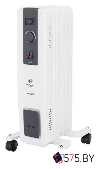 Масляный радиатор Royal Clima Fresco ROR-FR5-1000M в магазине 575.by