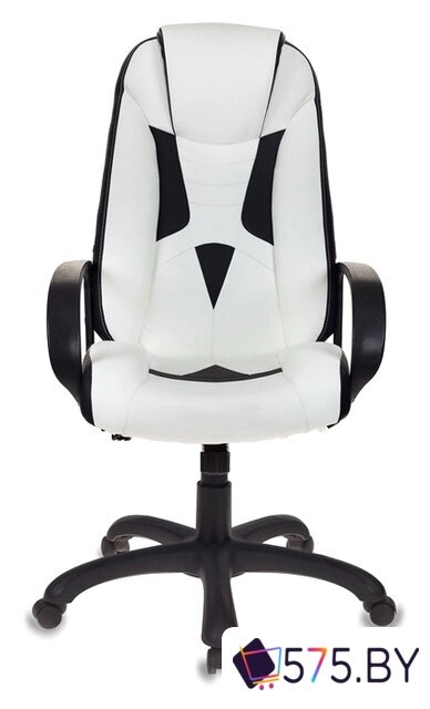 Игровое (геймерское) кресло Zombie VIKING-8/WH+BLACK (белый/черный) в магазине 575.by