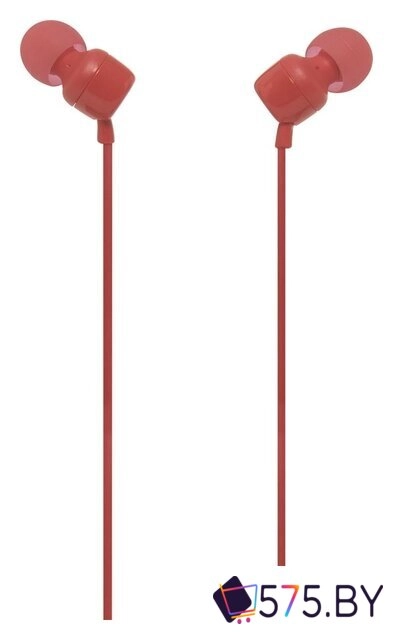 Наушники JBL Tune 110 (красный) в магазине 575.by