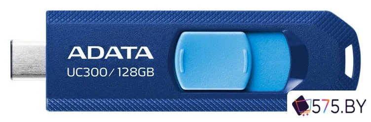 USB Flash ADATA UC300 128GB (синий/голубой) в магазине 575.by