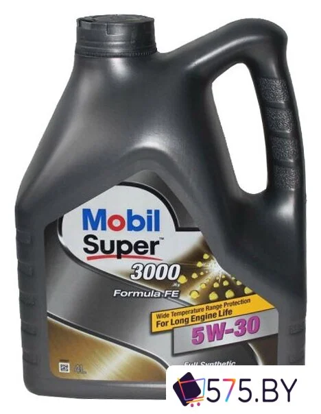 Моторное масло Mobil Super 3000 X1 Formula FE 5W-30 4л в магазине 575.by