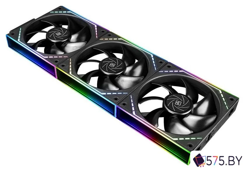 Комплект вентиляторов для корпуса Thermalright TL-M12Q X3 (черный) в магазине 575.by