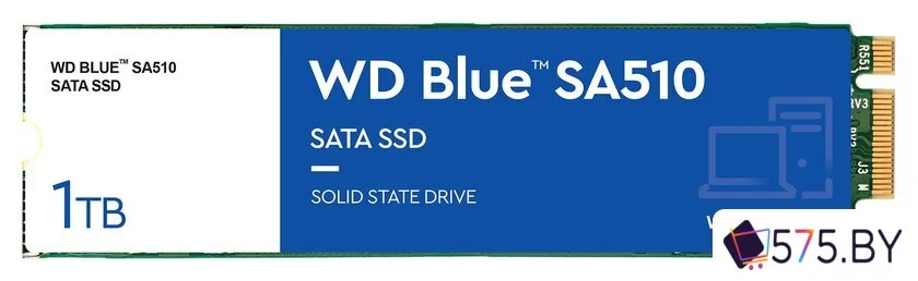 SSD WD Blue 1TB WDS100T3B0B в магазине 575.by