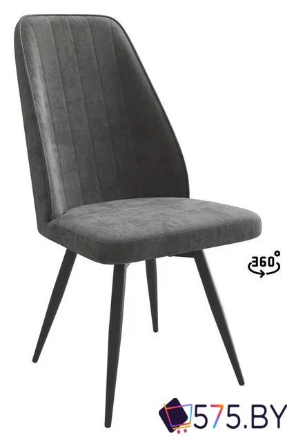 Стул Мамадома Leonard M-R1 360 (b28 Antracite Lux/черный) в магазине 575.by