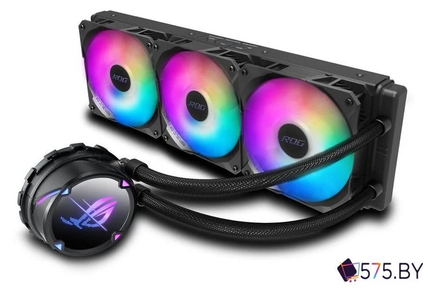 Система жидкостного охлаждения для процессора ASUS ROG Strix LC II 360 ARGB в магазине 575.by