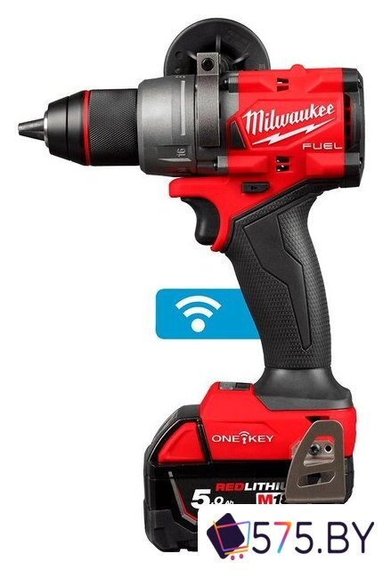 Дрель-шуруповерт Milwaukee M18 FUEL M18ONEDD3-502X 4933492802 (с 2-мя АКБ 5 Ач, кейс) в магазине 575.by