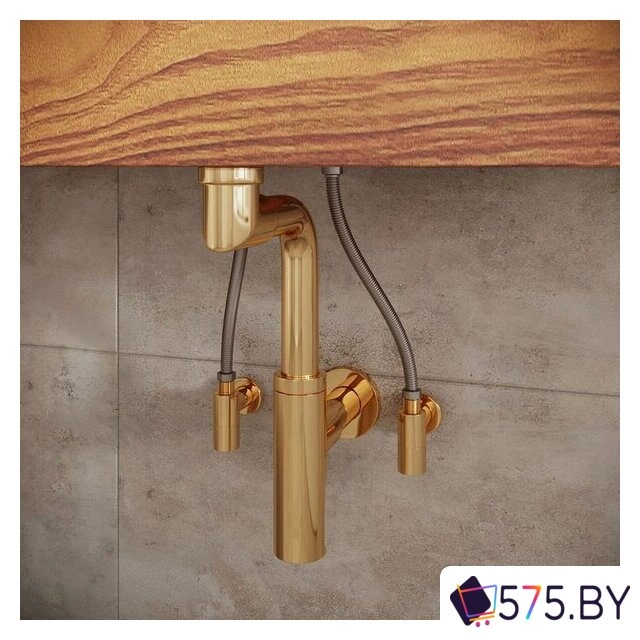 Вентиль Wellsee Drainage System 182148001, угловой (2 шт, золото) в магазине 575.by