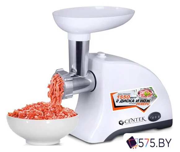 Мясорубка CENTEK CT-1609 (белый) в магазине 575.by