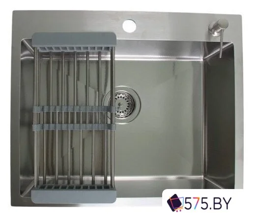 Кухонная мойка Wisent WS-36045D/GER013 (с сифоном, дозатором и коландером) в магазине 575.by