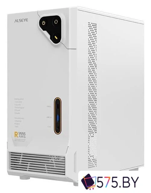 Корпус ALSEYE RAMS 1.0 Type-C (белый) в магазине 575.by