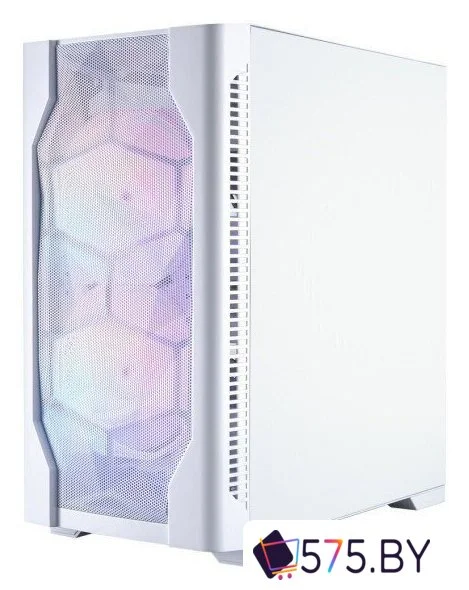 Корпус 1stPlayer D4-M FRGB (белый) в магазине 575.by