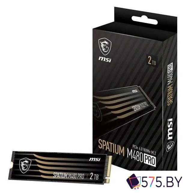 SSD MSI Spatium M480 Pro 2TB S78-440Q600-P83 в магазине 575.by