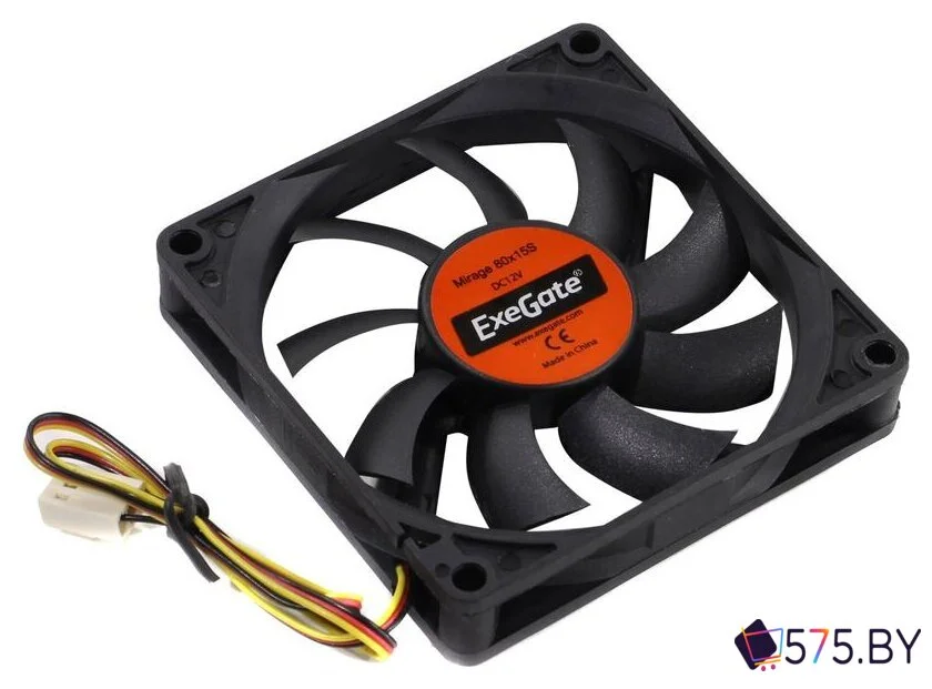 Вентилятор для корпуса ExeGate Mirage-S 80x15S EX180973RUS в магазине 575.by