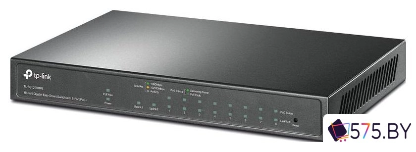 Настраиваемый коммутатор TP-Link TL-SG1210MPE в магазине 575.by