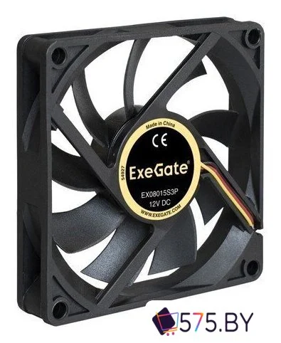 Вентилятор для корпуса ExeGate Mirage-S 80x15S EX180973RUS в магазине 575.by