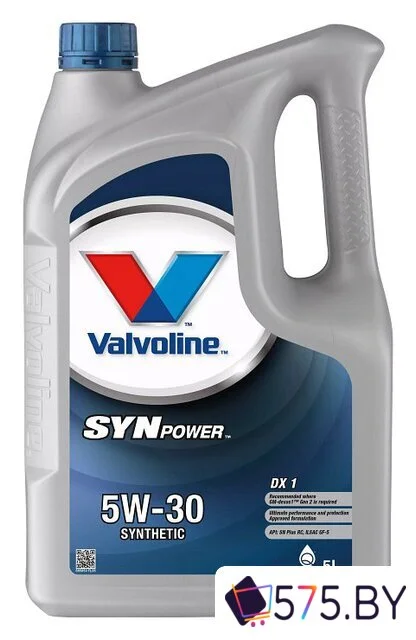 Моторное масло Valvoline Synpower DX1 5W-30 5л в магазине 575.by
