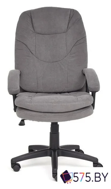 Офисное кресло TetChair Comfort LT флок (серый) в магазине 575.by