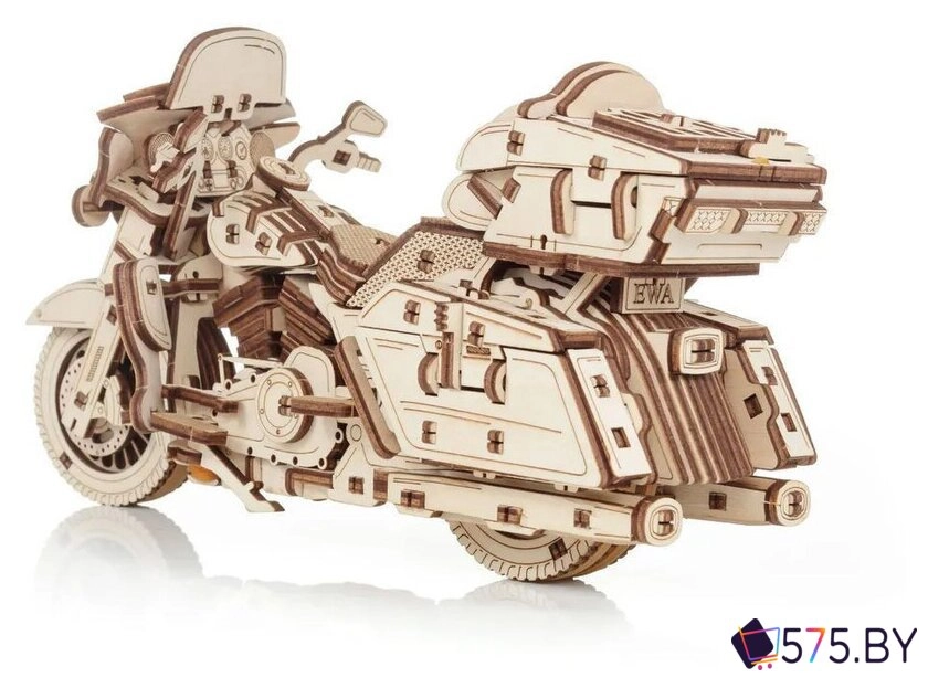 3Д-пазл Eco-Wood-Art Мотоцикл Байк в магазине 575.by