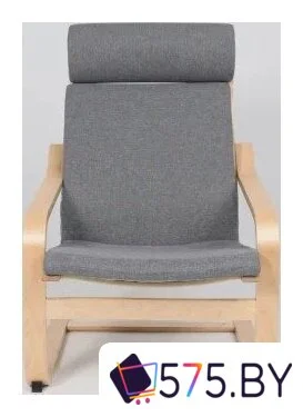Интерьерное кресло AksHome Relax (ткань, серый QS-9) в магазине 575.by