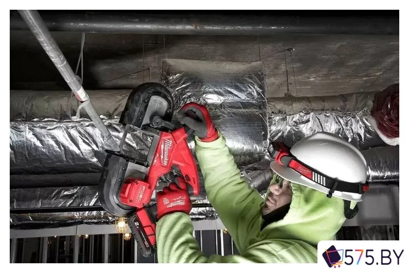 Ленточная пила Milwaukee Fuel M18 FBS85-202C 4933471497 (с 2-мя АКБ, кейс) в магазине 575.by