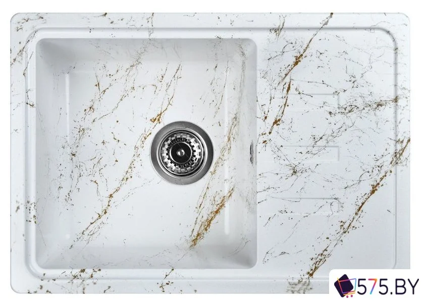 Кухонная мойка Wisent WB15-13 (с сифоном GER013) в магазине 575.by