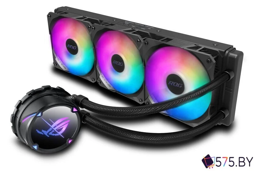 Система жидкостного охлаждения для процессора ASUS ROG Strix LC II 360 ARGB в магазине 575.by
