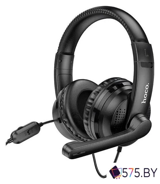 Наушники Hoco W103 (черный) в магазине 575.by
