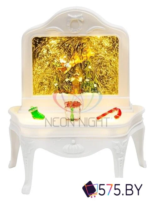 Светильник Neon-Night "Столик" с эффектом снегопада 501-064 в магазине 575.by
