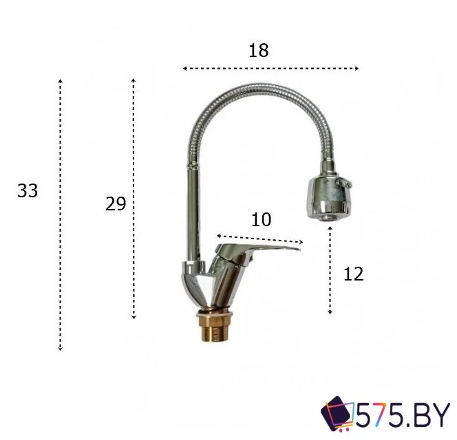 Смеситель Wisent WP53213 в магазине 575.by