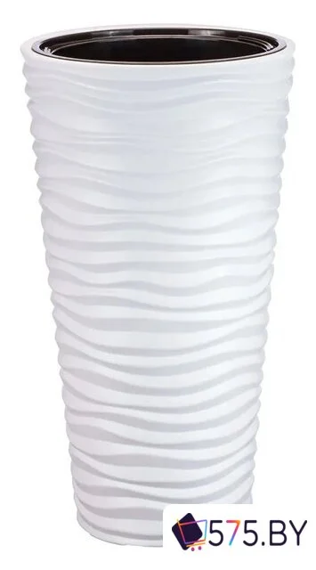 Кашпо Эльфпласт Sandy D300 EP601 (белый) в магазине 575.by