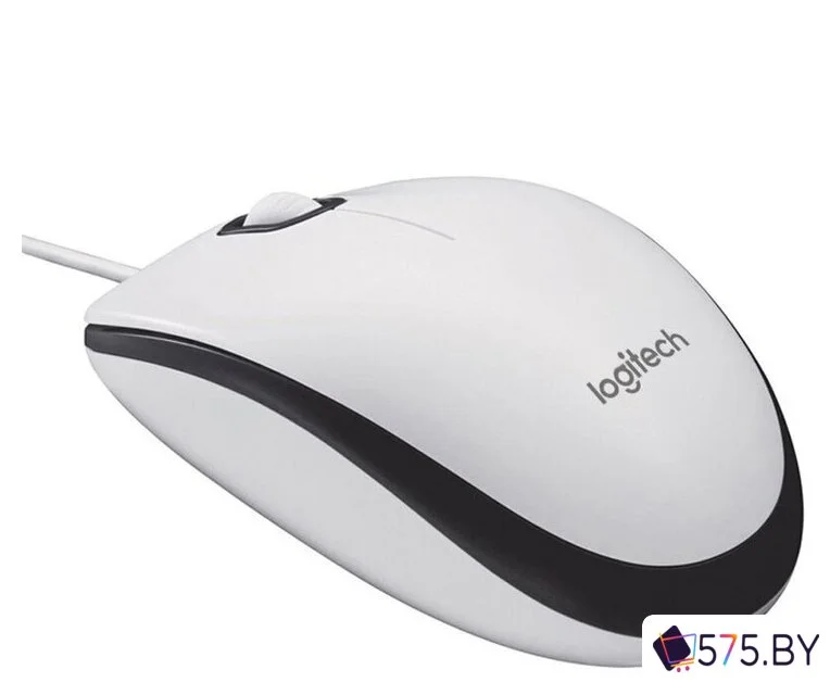 Мышь Logitech M100r (белый) в магазине 575.by