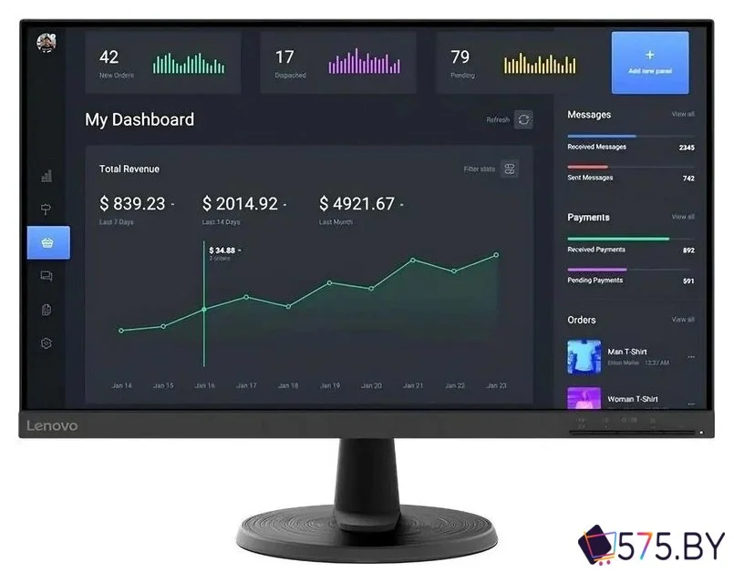 Монитор Lenovo C24-40 63DCKAT6UK в магазине 575.by