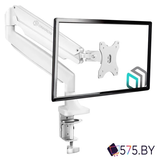 Кронштейн для монитора Onkron G100 (белый) в магазине 575.by