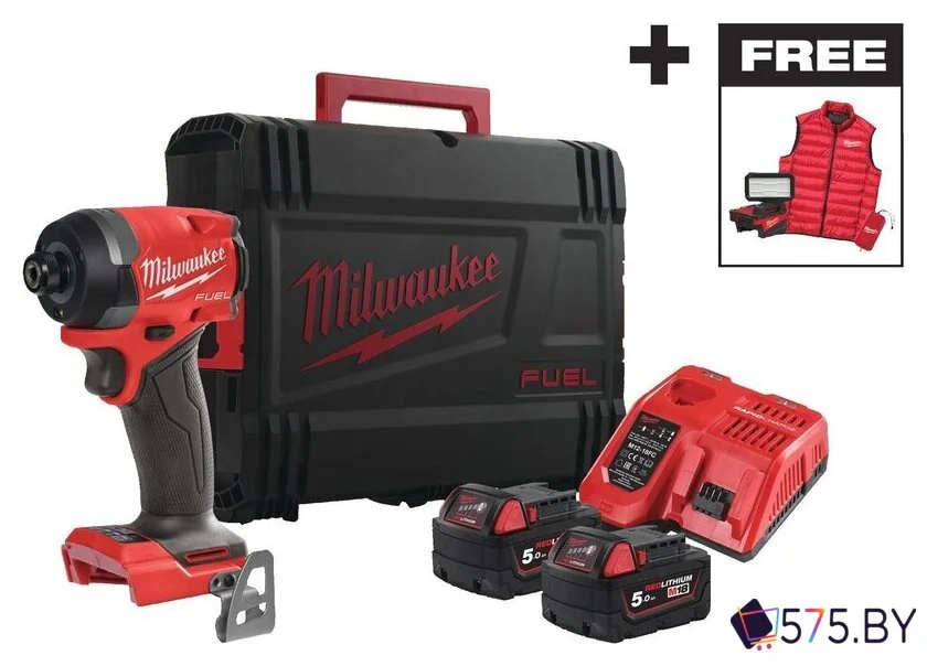 Винтоверт Milwaukee M18 FID3MC-502X 4933499450 (с 2-мя АКБ, кейс) в магазине 575.by