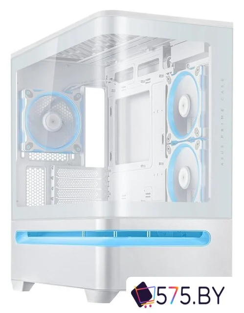 Корпус ASUS Prime AP202 TG ARGB (белый) в магазине 575.by