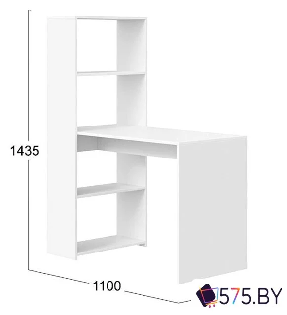 Стол Трия Тип 12 (белый ясень) в магазине 575.by