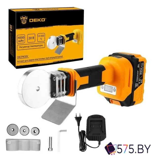 Аппарат для сварки труб Deko DKCPW20V 086-3000 (с 1-им АКБ) в магазине 575.by