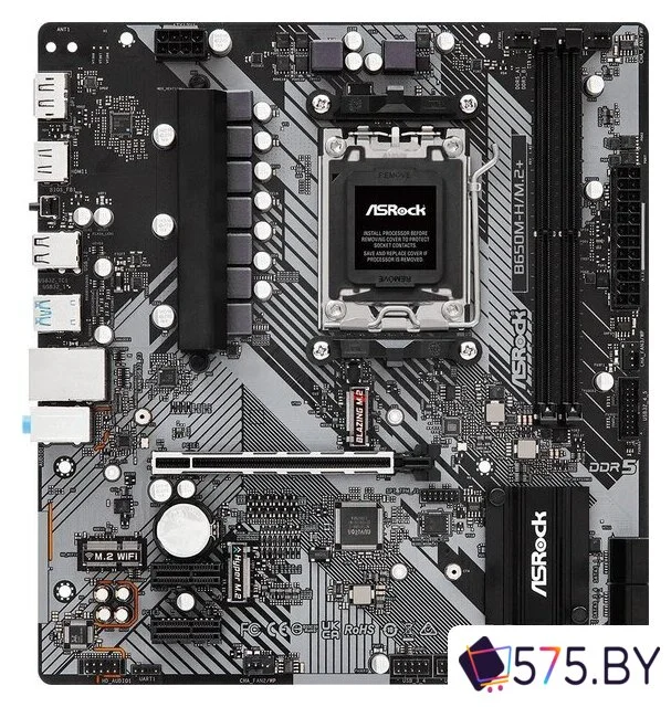 Материнская плата ASRock B650M-H/M.2+ в магазине 575.by