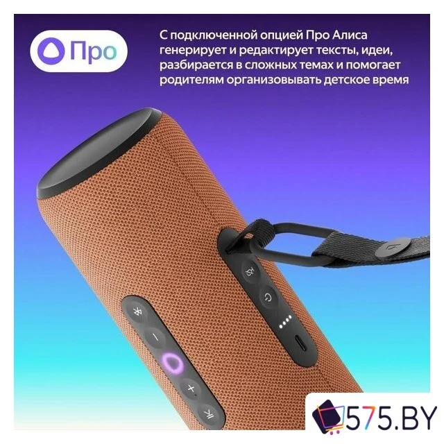 Умная колонка Яндекс Станция Стрит (оранжевый) в магазине 575.by