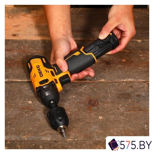 Винтоверт Deko DKIS12-Li Set 063-4390 (с 2-мя АКБ, кейс) в магазине 575.by