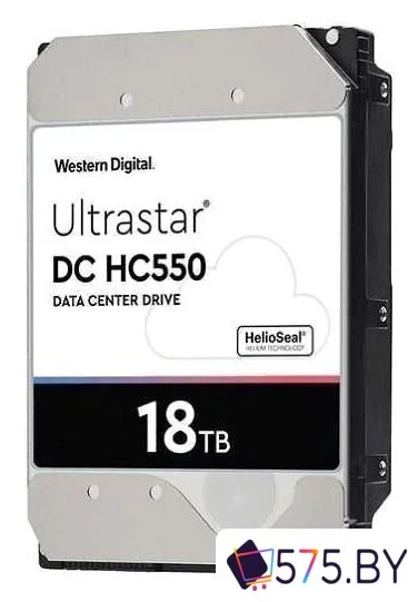 Жесткий диск WD Ultrastar DC HC550 18TB WUH721818ALE6L4 в магазине 575.by