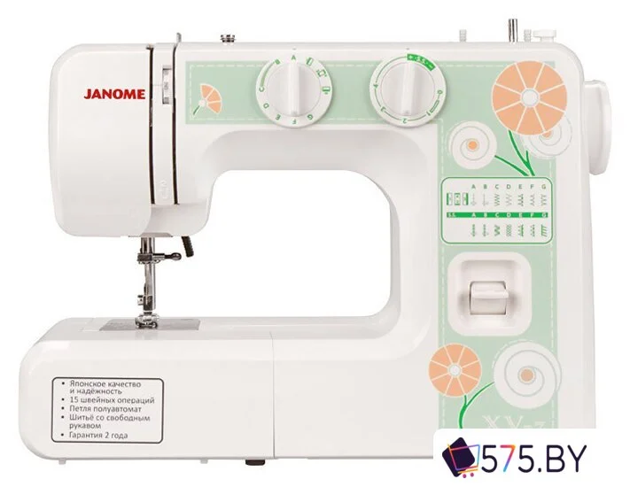 Электромеханическая швейная машина Janome XV-3 в магазине 575.by