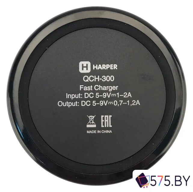 Беспроводное зарядное Harper QCH-300 в магазине 575.by