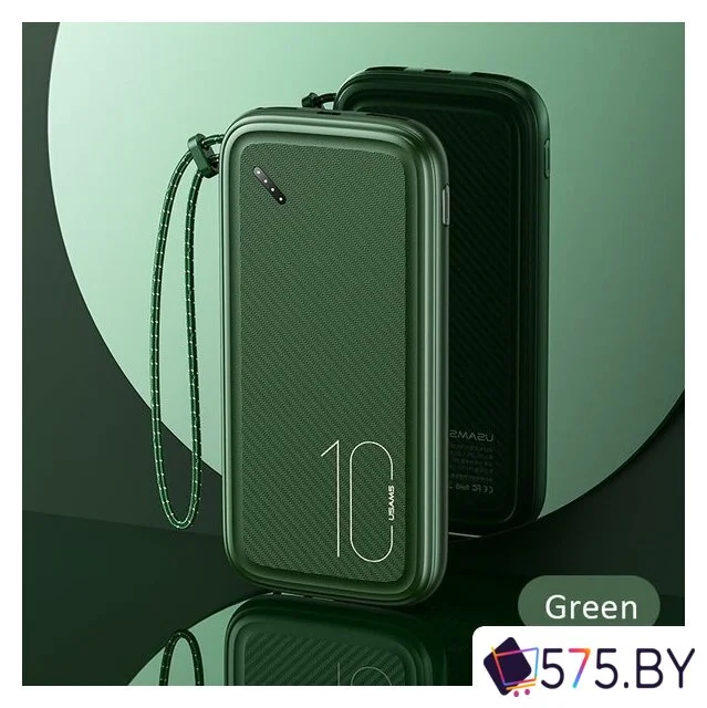 Внешний аккумулятор Usams US-CD150 PB56 10000mAh (черный) в магазине 575.by