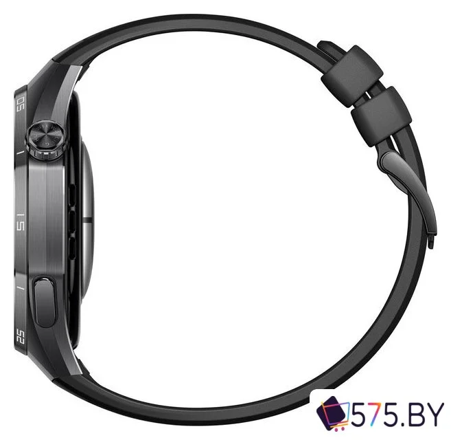 Умные часы Huawei Watch GT 6 Pro 46 мм (черный, с черным силиконовым ремешком, международная версия) в магазине 575.by